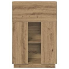 Vidaxl Deska artisan hrast 71,5 x 31,5 x 106,5 cm Konstruiran les