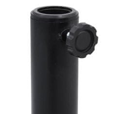 Vidaxl Podstavek za senčnik Črna Ø38-48 mm