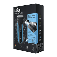 Braun Series 3 3010s Wet & Dry, modra, Brivnik