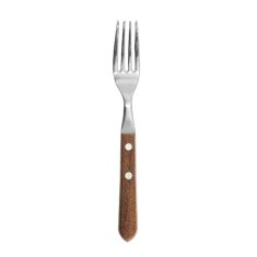Vilica z lesenim ročajem / 20cm / 6kos