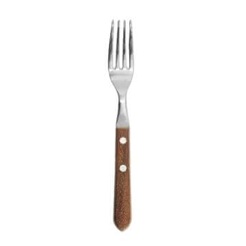 Vilica z lesenim ročajem / 20cm / 6kos