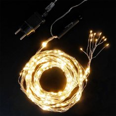 UNBRANDED Kaskada svetlobne zanke 10 žic 300 LED v zaprtih prostorih/na prostem 