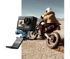 SJCAM adapter za motor za akcijsko športno kamero, črno-moder