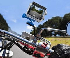 SJCAM adapter za motor za akcijsko športno kamero, črno-moder