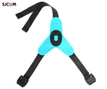 SJCAM nosilec kamere za na čelado, vsestranski, modro-črn