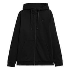 4F Športni pulover črna 185 - 188 cm/XXL BLM353