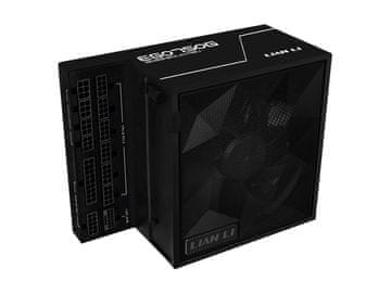 DEEPCOOL Lian Li Edge napajalnik, ATX, 750W, 80 PLUS Gold, modularni, črn (EG0750G)