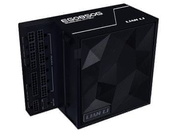 DEEPCOOL Lian Li Edge napajalnik, ATX, 850W, 80 PLUS Gold, modularni, črn (EG0850G)