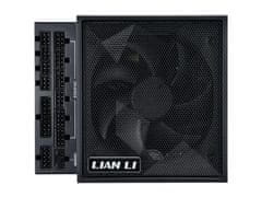 DEEPCOOL Lian Li Edge napajalnik, ATX, 850W, 80 PLUS Gold, modularni, črn (EG0850G)