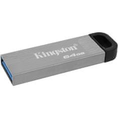 Kingstone USB KLJUČEK 64 GB 3.2 Kingston DataTraveler Kyson srebrne barve