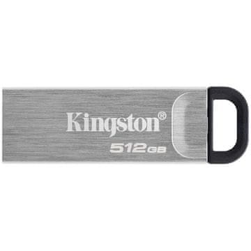 Kingstone USB KLJUČEK 512 GB USB 3.2 Kingston DataTraveler Kyson srebrne barve