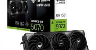 NVidia RTX 5070 12GB TUF Gaming OC GDDR7