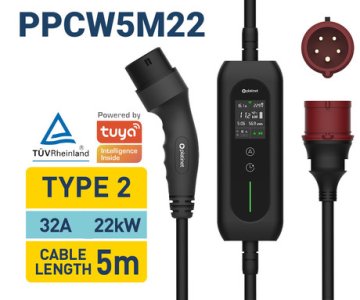 PPCW5M22 pametni EV polnilec