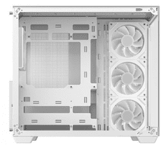DEEPCOOL CG530 4F računalniško ohišje, ATX, Midi-Tower, ARGB, kaljeno steklo, belo (R-CG530-WHADA4-G-1)