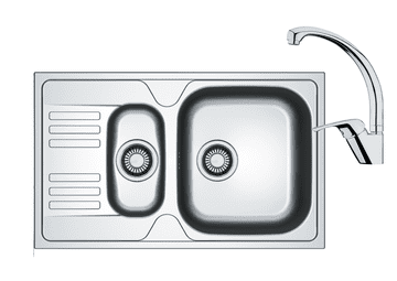 Franke set EFX 651-78 + Smeraldo