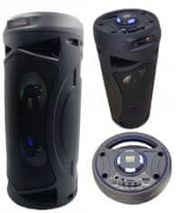 Bass Polska Akumulatorski bluetooth LED RGB zvočnik 70W 1200mAh FM radio