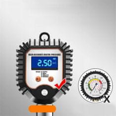 Dexxer Digitalna LCD pnevmatska pištola za napihovanje pnevmatik 18bar