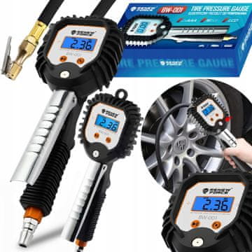 Dexxer Digitalna LCD pnevmatska pištola za napihovanje pnevmatik 18bar