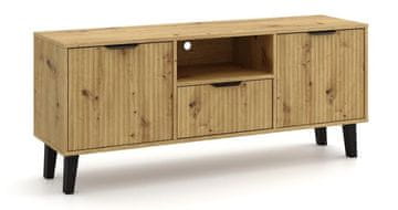 shumee Scandi 2D1S SLIM TV OMARICA, ARTISAN HRAST