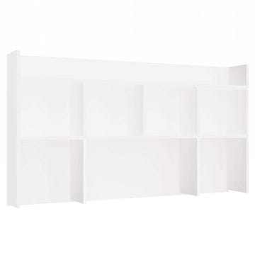 shumee Podaljšek za pisalno mizo 130 cm BEL Knjižna omara za dokumente