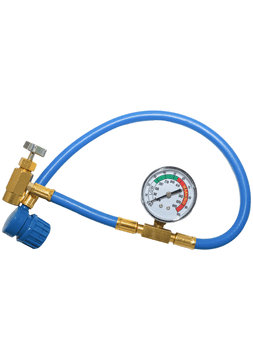 shumee Tlačna cev z manometrom za samostojno polnjenje klimatske naprave R134a / R1234yf / R12 FIXFY