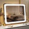 Make-up LED OGLEDALO S6P6G, 60 × 52 cm