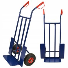 shumee Transportni voziček 200 kg 400 x 200 mm moder