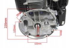 shumee 22,2/80 MM MOTOR Z ZGORENJEM / LONCIN