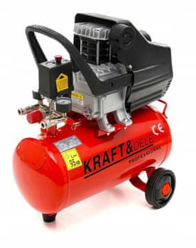 shumee OLJNI KOMPRESOR 8BAR 24L KRAFT&DELE