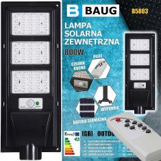 shumee ZUNANJA SONČNA SVETILKA 800 W BAUG