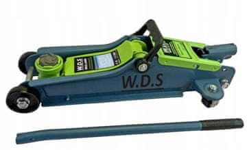 shumee KRAFT&DELE NIZKOPROFILNO DVIGALO 2,5T + GUMA 90–340 mm