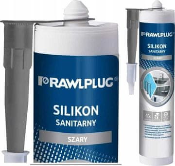 shumee Sivi sanitarni silikon, 300 ml