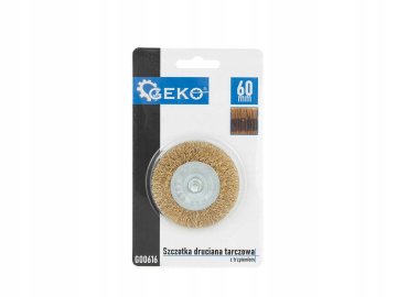 shumee 60 mm medeninasta žična krtača z držalom