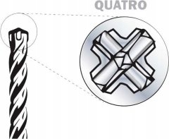 shumee Sveder za beton QUATRO SDS PLUS 14,0x410/350