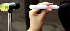 shumee GUMIJASTO-PLASTIČNO KLADIVO Z LESENIM ROČAJEM KD903