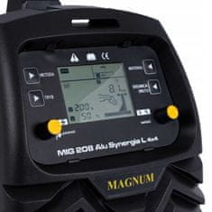 shumee POLA-AVTOMATSKI INVERTERSKI VARILNI APARAT MIG MMA 208 ALU SYNERGIA L 4x4 200A MAGNUM