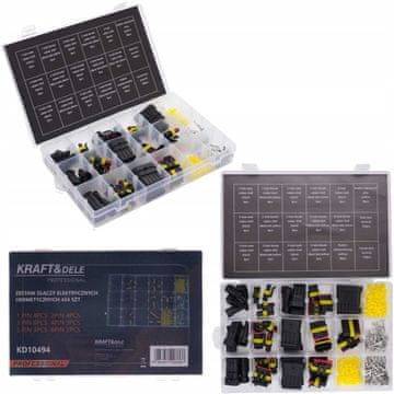 shumee HERMETIČNI KONEKTORJI KOMPLET HERMETIČNIH KONEKTORJEV 424 KOSOV KRAFT&DELE
