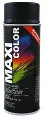 shumee BARVA V SPREJU 400 ML MAT ČRNE RAL9005 MAXI COLOR MOTIP
