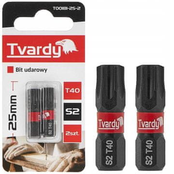 shumee UDARNI NASTAVEK T40 25 mm S2 ZA IZVIJAČ 2-DELNI TVARDY