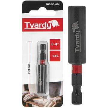 shumee TVARDY MAGNETNO DRŽALO ZA UDARNE VRTALNIKE ZA 1/4" 60 mm