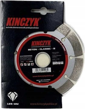 shumee REZALNI DISK ZA BETON BETON CLASSIC-B 125x12x22,23mm KINCZYK