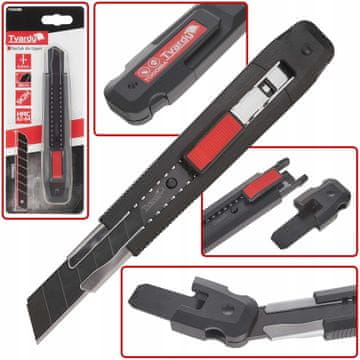 shumee NOŽ ZA TAPETE Z ODLOMLJIVIM REZILOM 100X18X0,5MM SK2H TVARDY