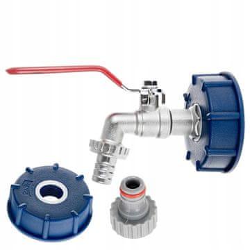 shumee IBC KOMPLET MATICA S60x6 PIPA 1/2"" IZTOP GZ 3/4 MAUSER HITRIČNI PRIKLJUČEK GEKO