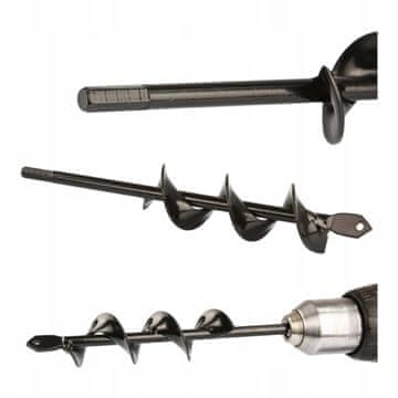 shumee VRTNI SVEDALO ZA ZEMLJIŠČE, ZEMLJIŠČE, ZEMLJIŠČE ZA VRTALNI STROJ 8x35cm GEKO