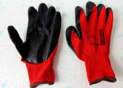 shumee Zaščitne rokavice GEKO velikost 9 /rdeče nitrilne/