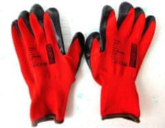 shumee Zaščitne rokavice GEKO velikost 9 /rdeče nitrilne/