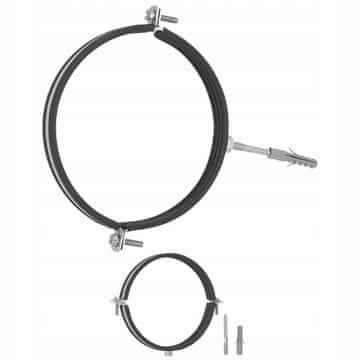 shumee KOVINSKA OBJEMKA Z GUMIJASTIM OBMOČJEM ZA CEV 6" 159-166 mm GEKO