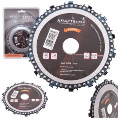 shumee DISK ZA VERIŽNO ŽAGO ZA VEJICE DREVES 125x22,2 ZA BRUSILNIK