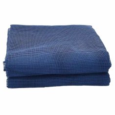 Vidaxl Modra preproga za šotor 3.5x4 m