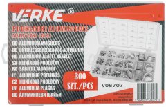 shumee ALUMINIJASTE METRIČNE PODLOŽKE 300 KOSOV VERKE